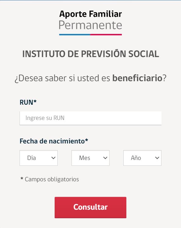 Aporte Familiar Permanente: Consulta con tu RUT si recibes el segundo pago del Bono Marzo