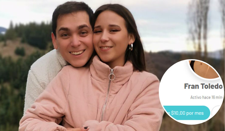 Lucho Miranda se sinceró sobre la cuenta de Arsmate de su novia: 