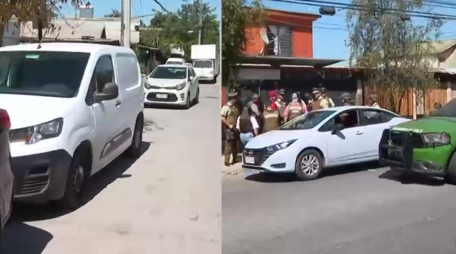 Asaltantes dispararon a carabineros en La Granja: Habrían protagonizado 