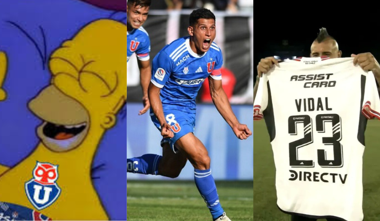 Victoria de la U sobre Colo Colo dejó ola de memes en redes: Hinchas se burlaron de Arturo Vidal