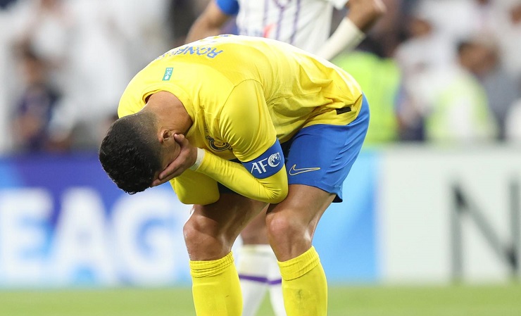 Sin arquero y a centímetros del arco: Cristiano Ronaldo erró insólito gol que sentenció al Al Nassr