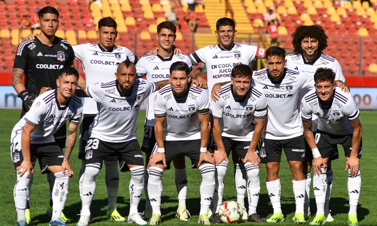 Con Paiva y Amor desde el inicio: Colo Colo tiene formación para enfrentar a Sportivo Trinidense