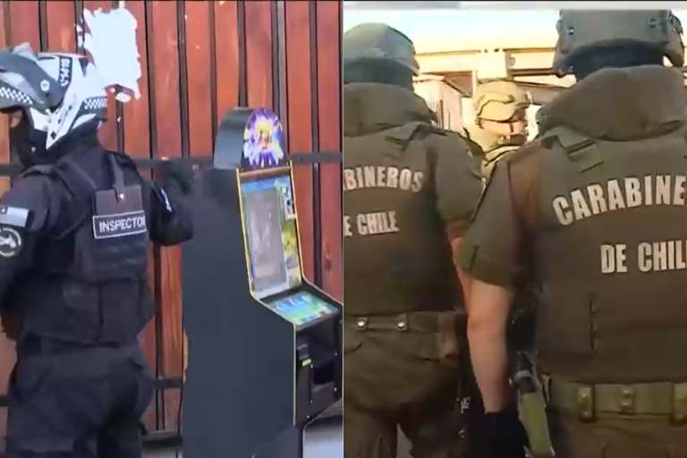 Intenso allanamiento en toma de Maipú desbarata presunto prostíbulo: Llegaron con retroexcavadoras