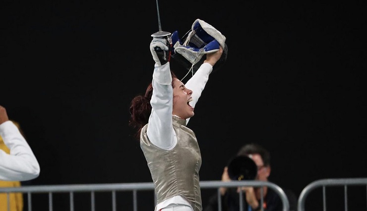 Alegría en el esgrima: Arantza Inostroza aseguró su cupo los Juegos Olímpicos París 2024