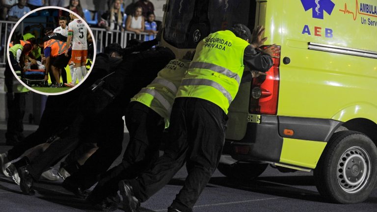 En panne: Guardias debieron empujar ambulancia en Iquique tras fractura de Nelson Sepúlveda