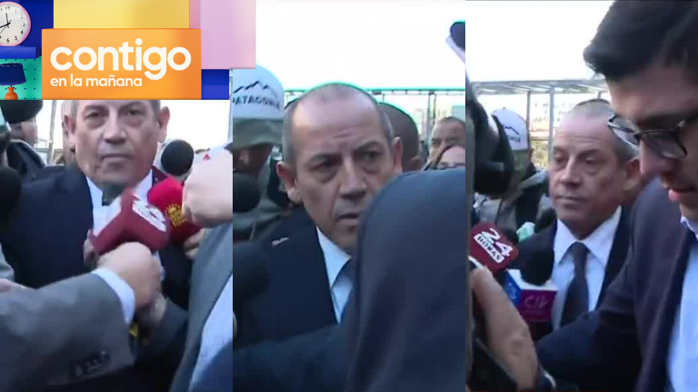 Caótico ingreso de Sergio Muñoz: Así llegó el ex director de la PDI a su formalización