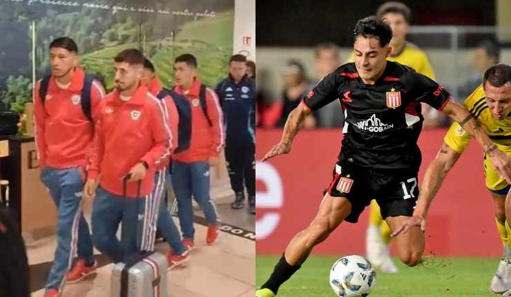 Seleccionados del fútbol chileno llegan a Italia y Brayan Cortés manda apoyo a Javier Altamirano