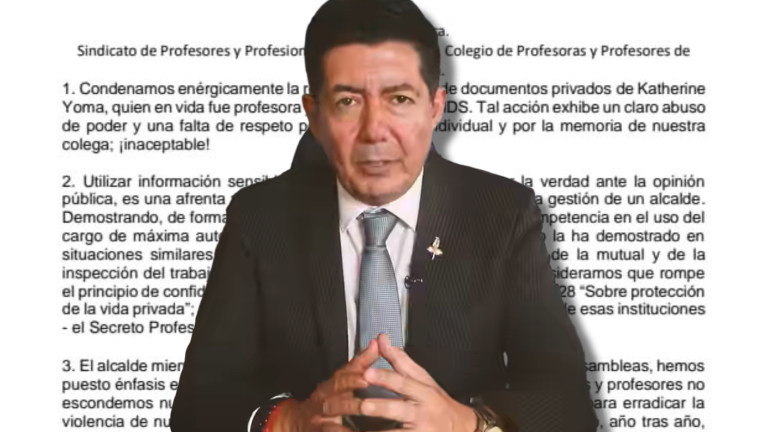 Critican a alcalde de Antofagasta por revelar datos sensibles de profesora Katherine Yoma en polémico video