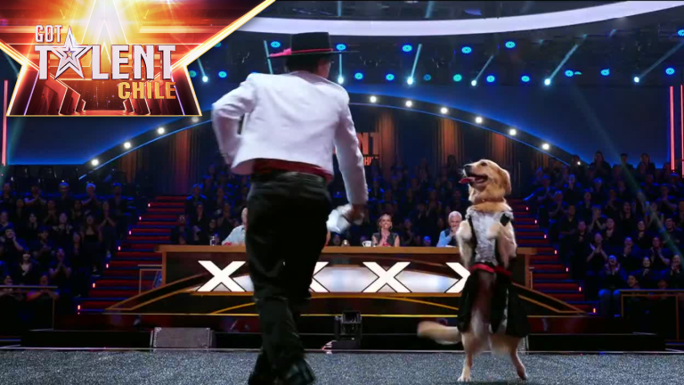 José Fuentes y Carrie G: Un adiestrador y su perrita deleitaron con tierna cueca Got Talent Chile