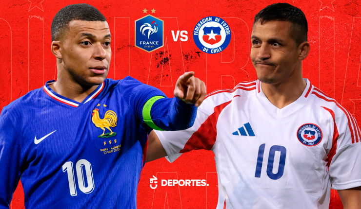 Chile vs Francia: Dónde verlo EN VIVO, ONLINE y GRATIS el amistoso internacional de La Roja