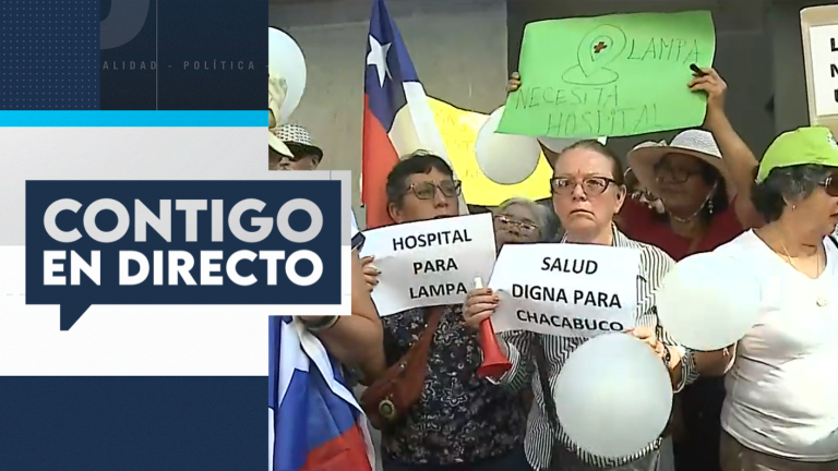 Adultos mayores protestan por inesperado traslado de hospital de Colina