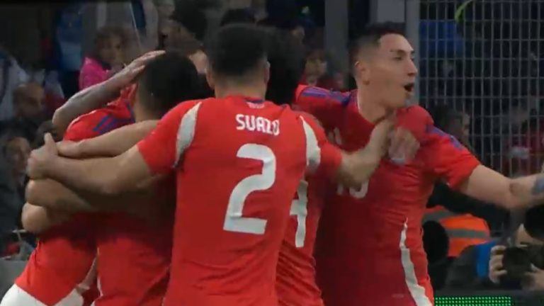 Golazo de Chile para silenciar el Vélodrome: Marcelino Núñez anotó tempranamente para La Roja