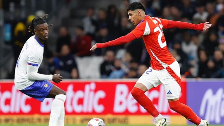 Chile dio dura batalla y cayó ajustadamente ante Francia en el segundo partido de Ricardo Gareca