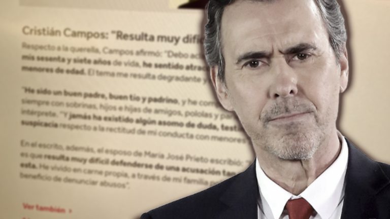 Cristián Campos respondió a querella por abuso sexual: 