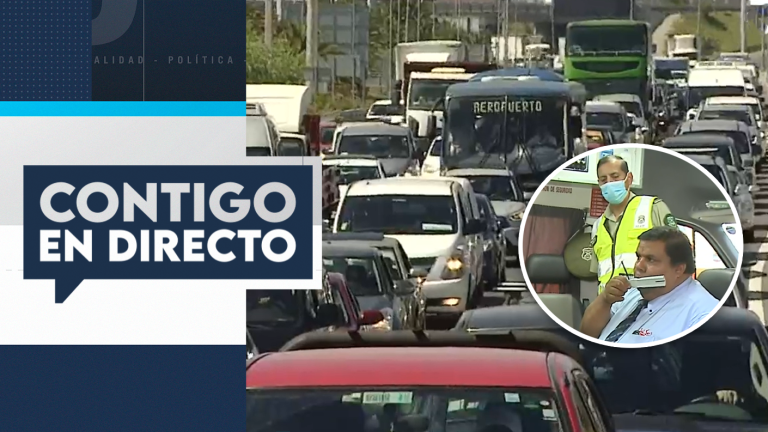 Masiva salida de vehículos: Fiscalizan buses y conductores por fin de semana largo