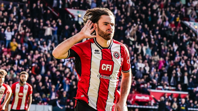 Ben Brereton brilló con un doblete en el Sheffield United de la Premier League