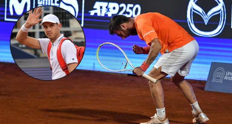 No habrá semifinal chilena en el Chile Open tras sorpresiva derrota de Nicolás Jarry