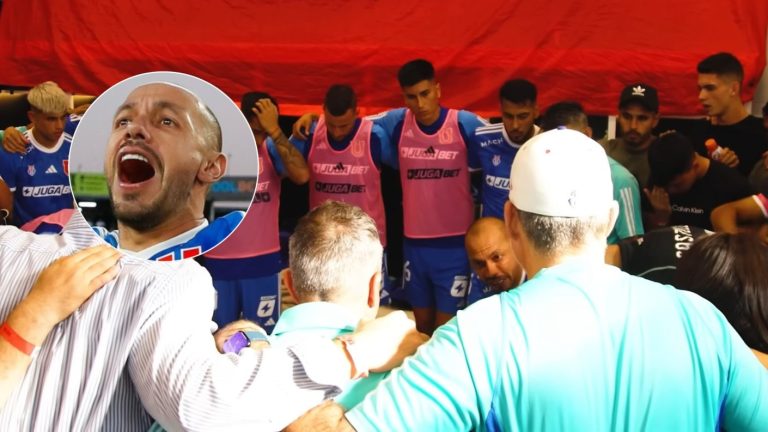 Marcelo Díaz aleonó a la U con entusiasta arenga antes de enfrentar a Colo Colo: 