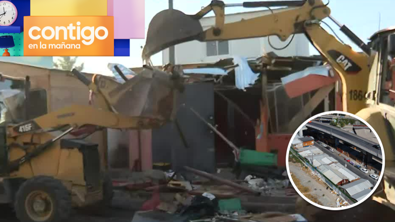 Demuelen casa de la toma de Maipú: Se utilizaba para cometer ilícitos