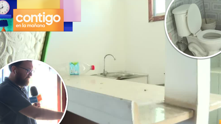 Funcionaría como prostíbulo: Así es el interior de una casa de la toma de Maipú