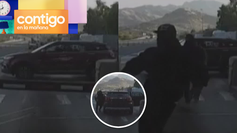 VIDEO: Así fue el asalto al camión que terminó en balacera con Carabineros