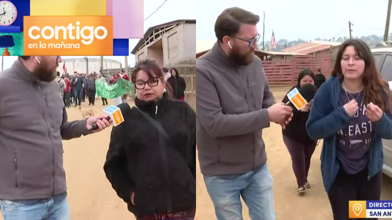 Así es el interior de la toma de San Antonio: Familias piden solución habitacional para desalojar