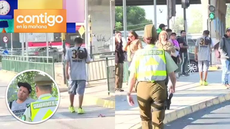 Conductor trató de huir en fiscalización de Huechuraba