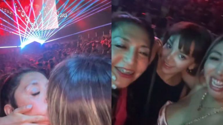 ¡Inesperado crossover! Naya Fácil y Pincoya protagonizaron beso de a tres en fiesta capitalina
