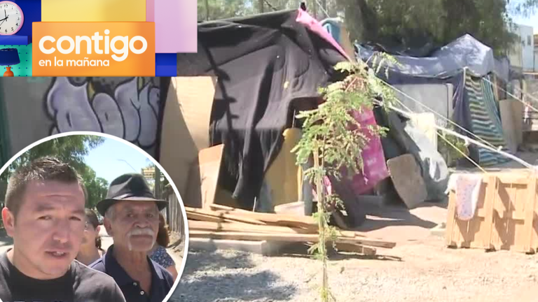 Vecinos denuncian inseguridad afuera de jardín infantil: Culpan a presencia de carpas y rucos