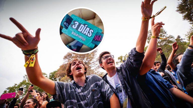 ¿Cuándo y cómo retiro el dinero que sobró en mi pulsera Cashless de Lollapalooza?