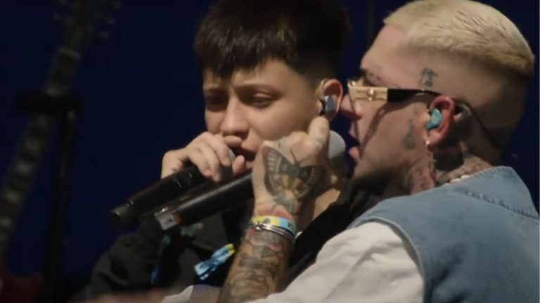 Ceaese causó furor tras invitar a Kidd Voodoo al escenario de Lollapalooza 2024