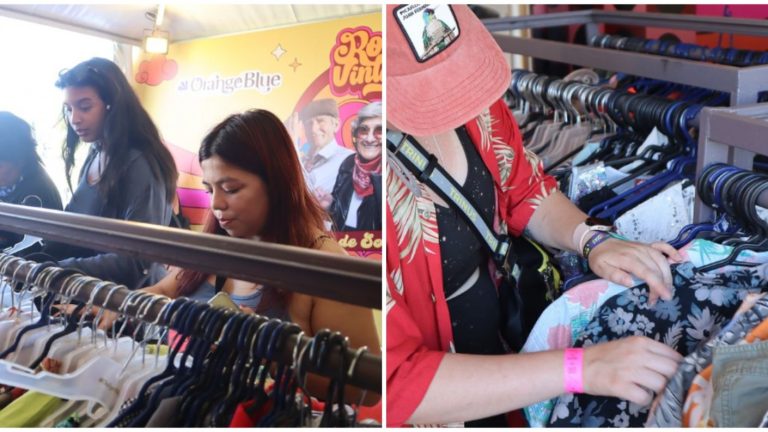 Famosos sorprenden en stand de Fundación Las Rosas en Lollapalooza 2024