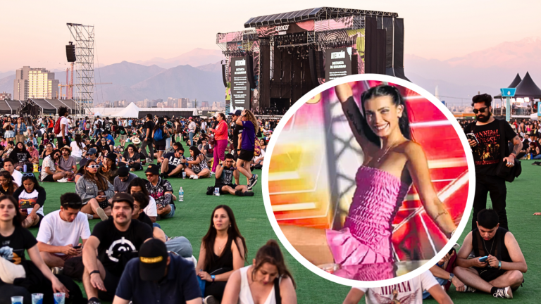 ¡Llevó al pololo! Cony Capelli encabezó masivo casting de Gran Hermano Chile en Lollapalooza 2024