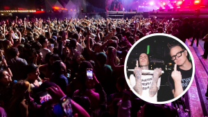 Baterista de Blink-182 tuvo sentido gesto con fans chilenos tras show en Lollapalooza