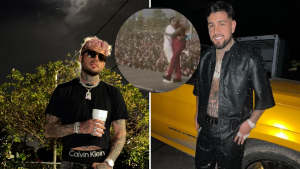 ¿Se viene colaboración? Dalex invitó a Julianno Sosa al escenario de Lollapalooza y lo llenó de elogios