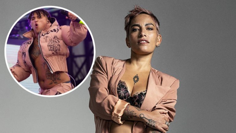 Pablo Chill-E sorprende con aparición en el show de Anita Tijoux en Lollapalooza 2024