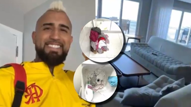 Muebles rotos y una millonaria deuda: Acusan a Arturo Vidal de abandonar departamento en Río de Janeiro