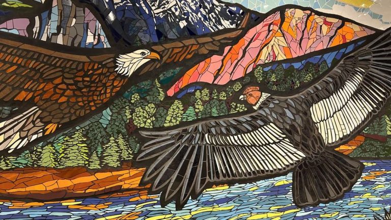 La Bip! también tiene nuevo diseño: Estrenaron mural en el Metro que une a Chile y EE.UU.