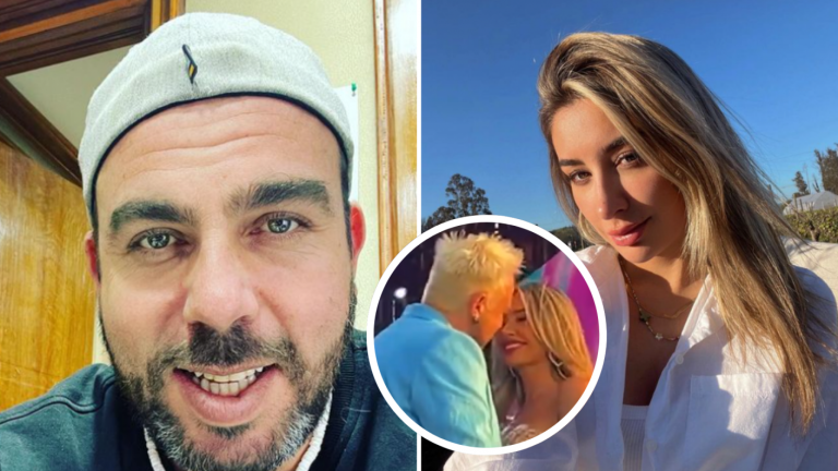Viralizan beso entre Francisco Kaminski y Camila Andrade previo a separación