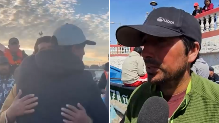 Sin remos, motor ni ancla: Así sobrevivieron los pescadores perdidos en la región del Biobío