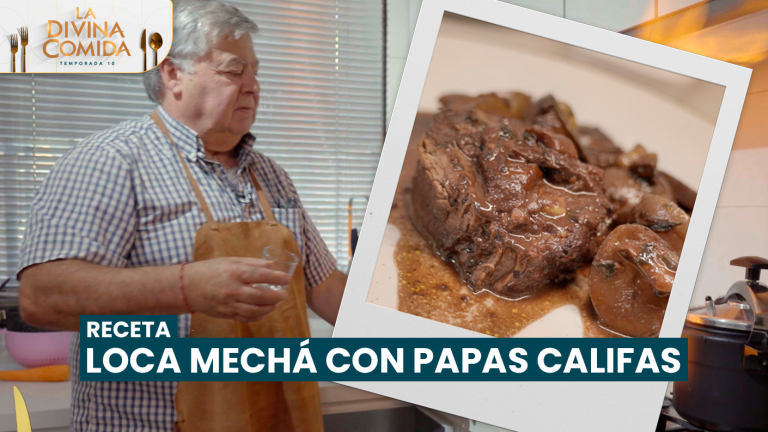 Divina Receta | La loca mechá con papas califas | Ernesto Belloni