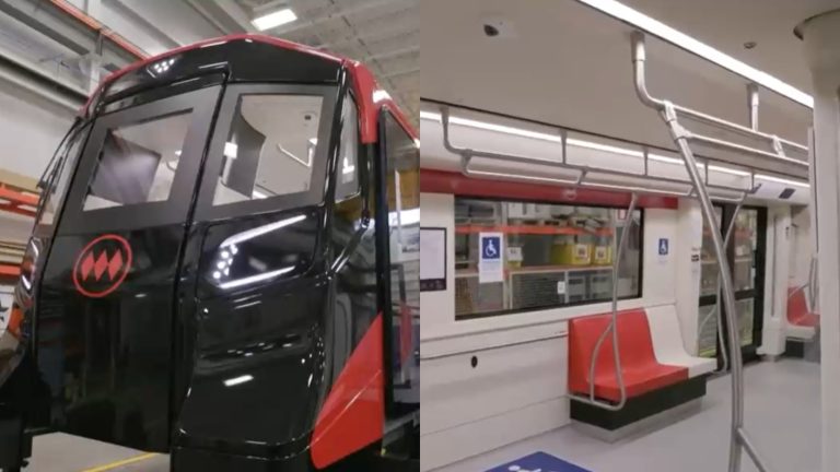Con nueva tecnología y estilo Darth Vader: Así son los nuevos carros de la Línea 7 del Metro de Santiago