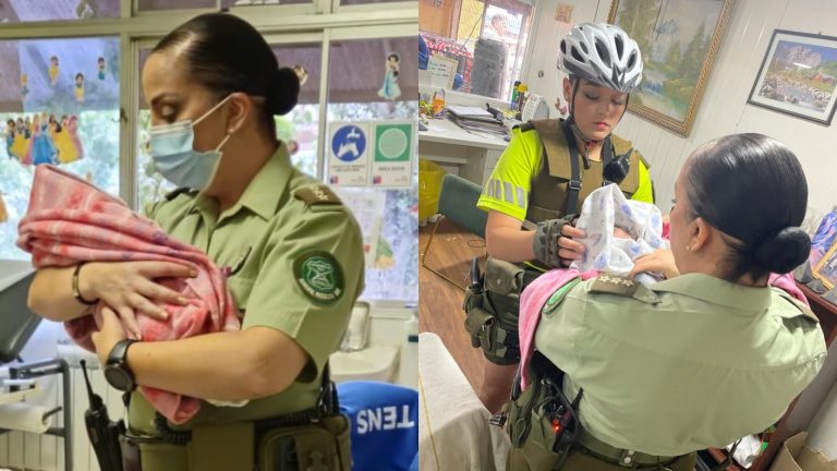 Plenamente identificada: Carabineros busca en Colina a mamá de guagua abandonada en La Vega