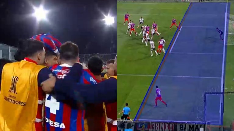 El VAR salvó a Colo Colo: Por un ajustado offside se le anuló el gol a Cerro Porteño