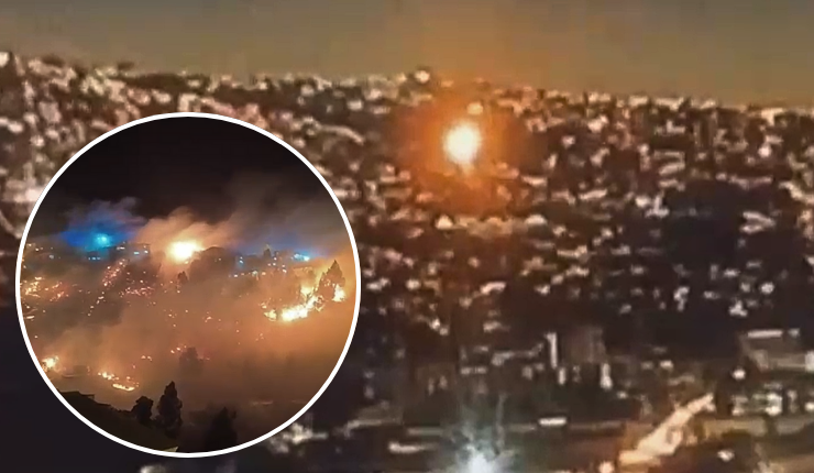 Lanzó bengala porque será padre: La presunta causa del incendio en Cerro Cordillera de Valparaíso