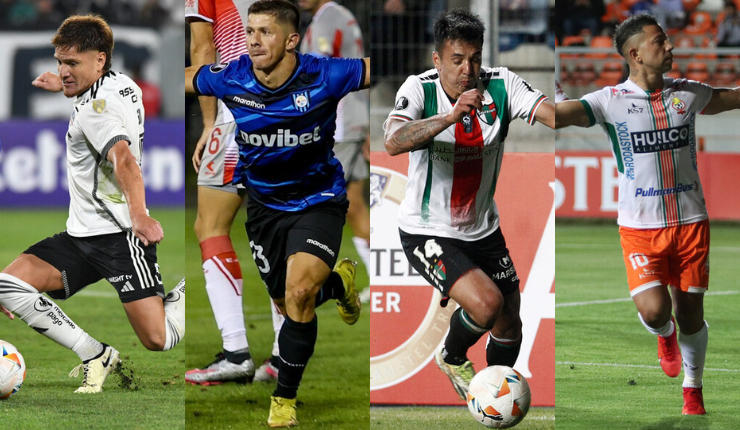 Los cuatro equipos chilenos irán a Brasil: Cuándo es la segunda fecha de la Copa Libertadores
