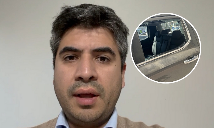 Diputado Lagomarsino sufre robo de su bolso médico desde su auto: 