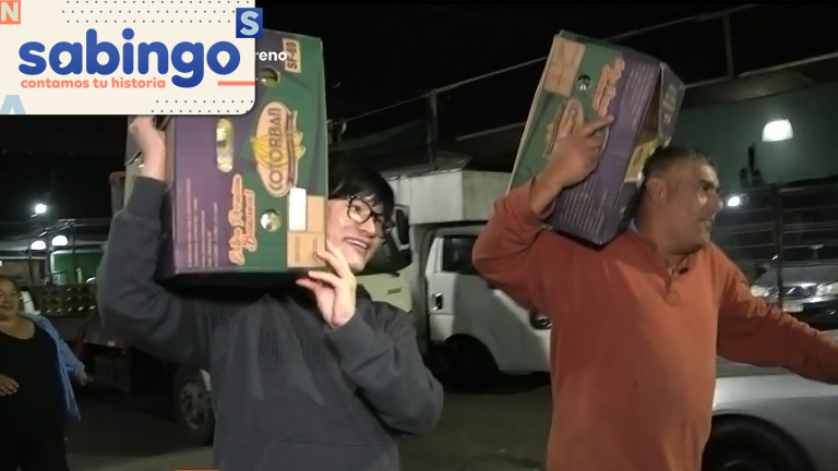 Yuhui aceptó el desafío de ser parte de los feriantes Méndez Polanco | En tus zapatos | Sabingo