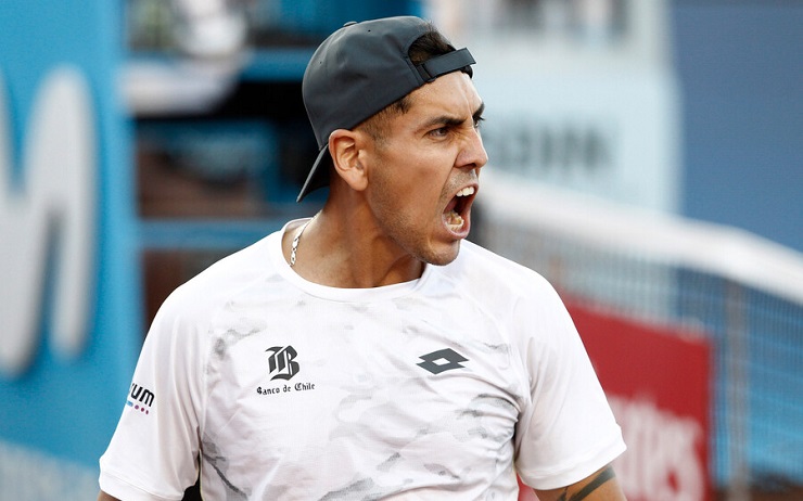 Alejandro Tabilo logró sólida victoria en su estreno en el Masters 1000 de Montecarlo