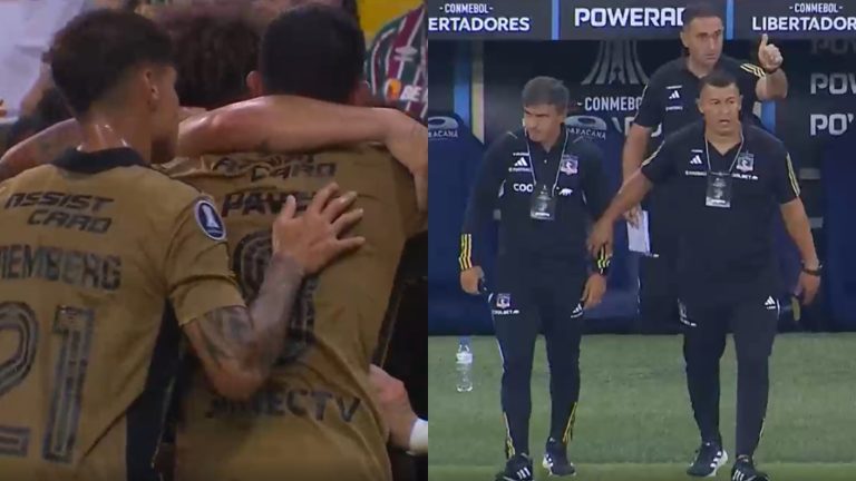 Lo empató Colo Colo: Certero cabezazo de Guillermo Paiva para el 1-1 ante Fluminense en el Maracaná